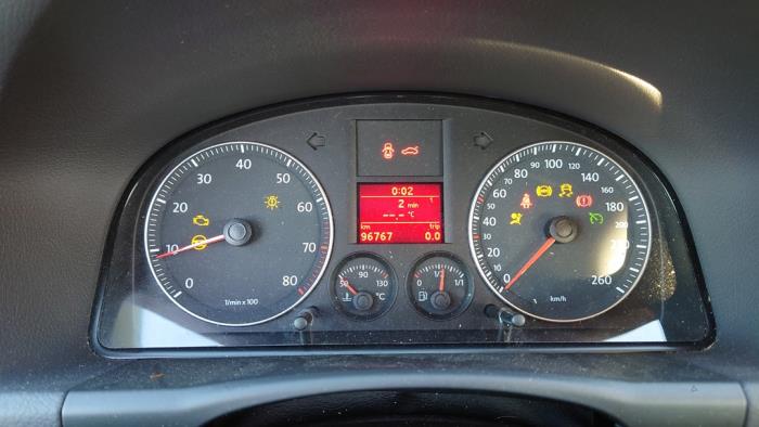 Volkswagen Touran 1.6 Sloopvoertuig (2007, Blauw)