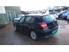 BMW 1 serie 118d 16V Skrotfordon (2004, ZWART)