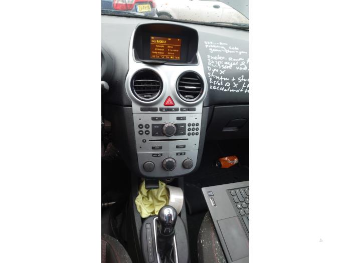 Opel Corsa D 1.4 16V Twinport Sloopvoertuig (2007, Zwart)