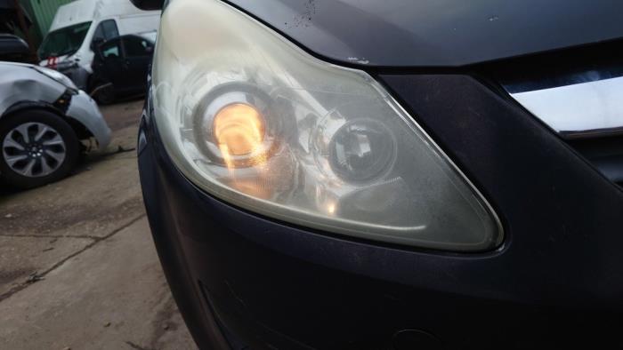 Opel Corsa D 1.4 16V Twinport Sloopvoertuig (2007, Zwart)