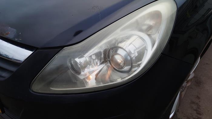 Opel Corsa D 1.4 16V Twinport Sloopvoertuig (2007, Zwart)