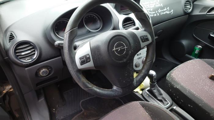 Opel Corsa D 1.4 16V Twinport Sloopvoertuig (2007, Zwart)