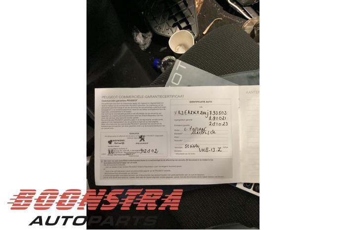 Peugeot Partner e-Partner 50 kWh Skrotfordon (2021, WIT)