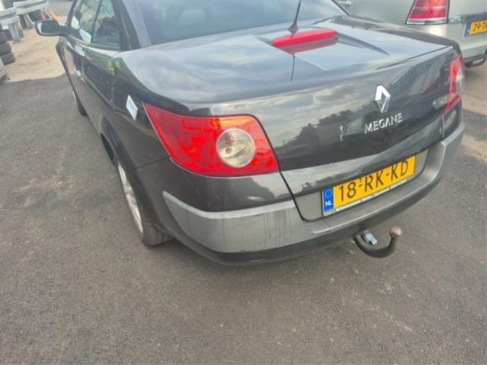 Renault Megane II CC 1.9 dCi 120 Sloopvoertuig (2005, Zwart)