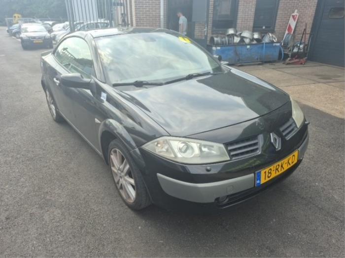 Renault Megane II CC 1.9 dCi 120 Sloopvoertuig (2005, Zwart)