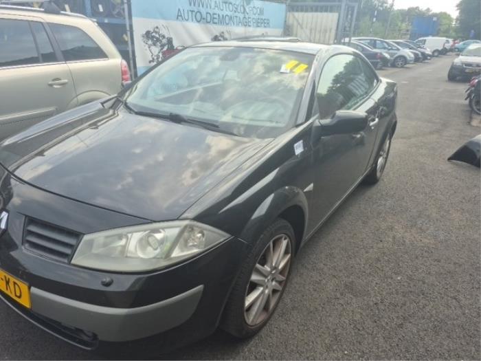 Renault Megane II CC 1.9 dCi 120 Sloopvoertuig (2005, Zwart)