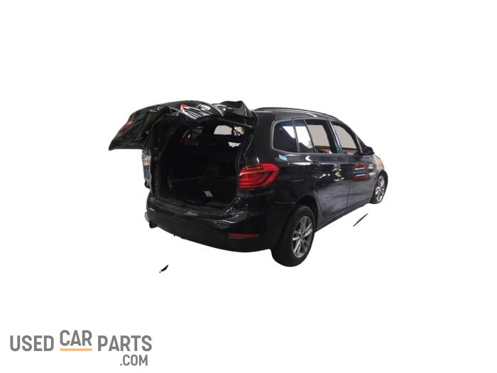 BMW 2 serie Gran Tourer 218i 1.5 TwinPower Turbo 12V Skrotfordon (2018, METALLIC ZWART)