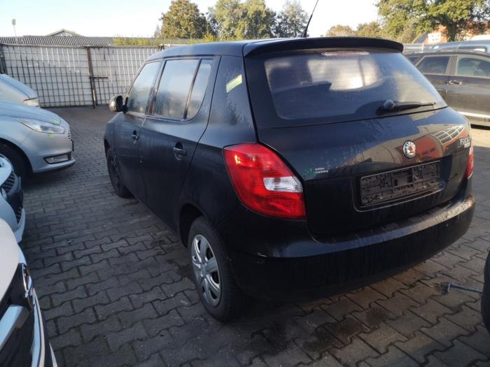 Skoda Fabia II 1.2i Skrotfordon (2009, ZWART)