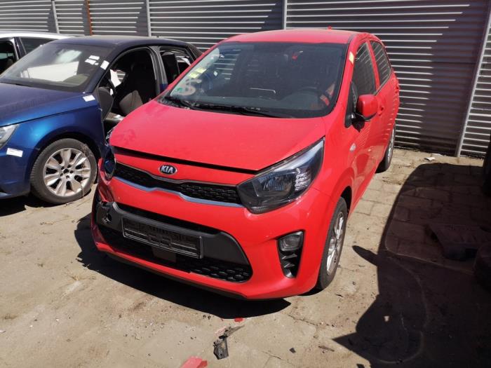 Kia Picanto 1.0 12V Sloopvoertuig (2021, Rood)