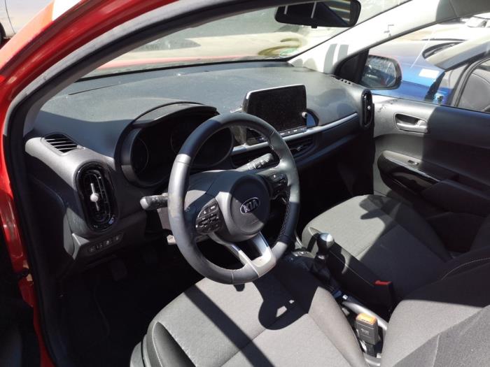 Kia Picanto 1.0 12V Sloopvoertuig (2021, Rood)