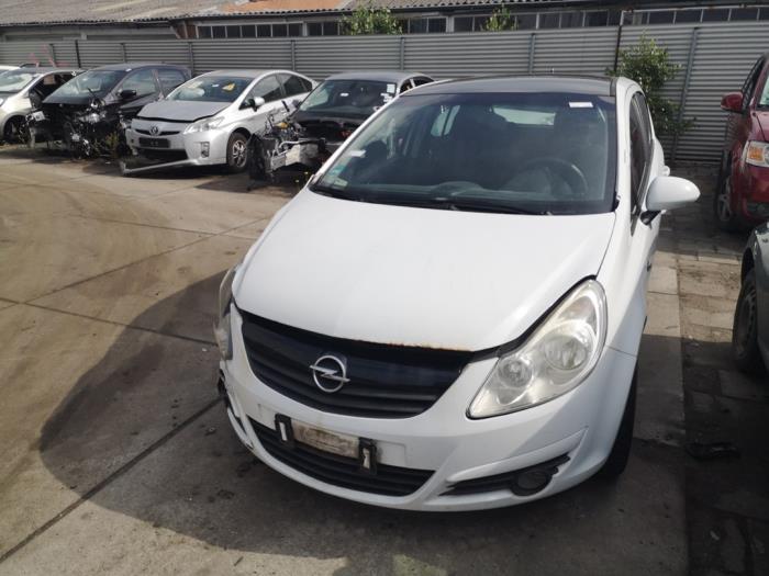 Opel Corsa D 1.4 16V Twinport Sloopvoertuig (2009, Wit)