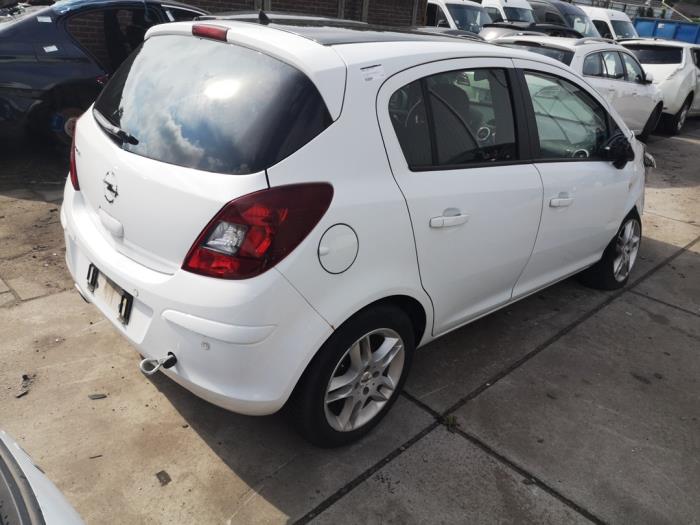Opel Corsa D 1.4 16V Twinport Sloopvoertuig (2009, Wit)