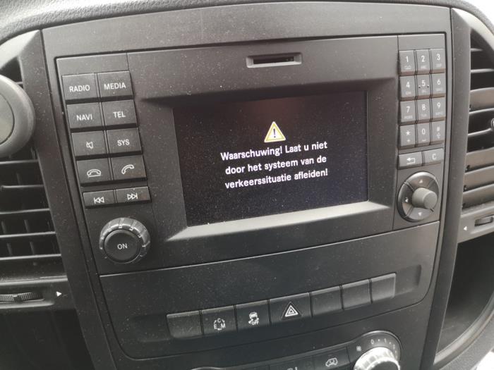 Mercedes Vito 2.2 116 CDI 16V Sloopvoertuig (2017, Zwart)