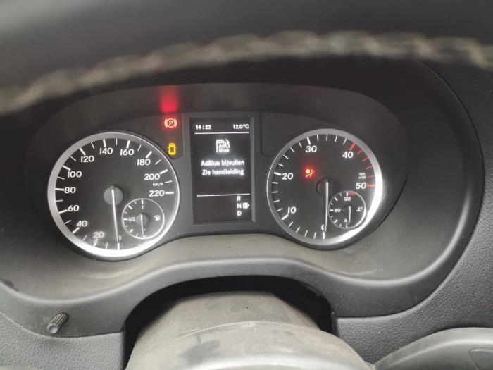 Mercedes Vito 2.2 116 CDI 16V Sloopvoertuig (2017, Zwart)