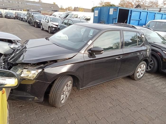 Skoda Fabia III 1.0 12V Sloopvoertuig (2015, Zwart)