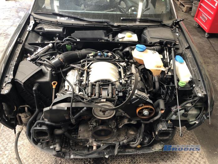 Audi A4 Cabriolet 2.4 V6 30V Sloopvoertuig (2002, Zwart)