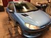 Peugeot 206 1.6 XS,XT Skrotfordon (1999, BLAUW)