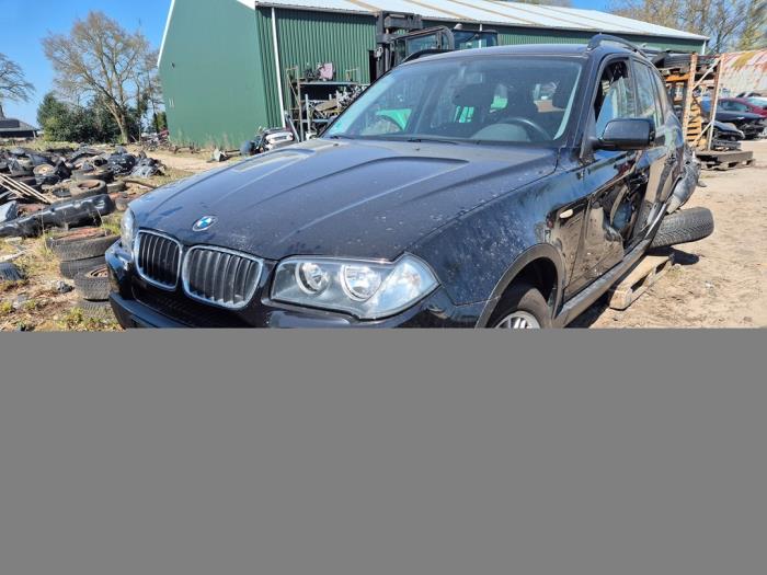 BMW X3 2.0d 16V Sloopvoertuig (2007, Zwart)