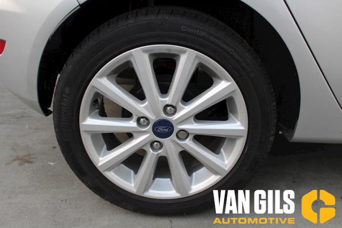 Ford Fiesta 6 1.0 EcoBoost 12V 100 Sloopvoertuig (2017, Grijs)