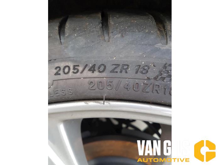 Ford Fiesta 7 1.5 TDCi 120 Skrotfordon (2018, WIT)