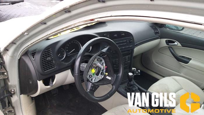 Saab 9-3 II Sport Sedan 1.8t 16V Samochód złomowany (2006, Metalik, Srebrnoszary)