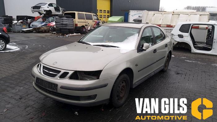 Saab 9-3 II Sport Sedan 1.8t 16V Samochód złomowany (2006, Metalik, Srebrnoszary)