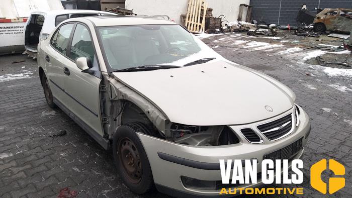 Saab 9-3 II Sport Sedan 1.8t 16V Samochód złomowany (2006, Metalik, Srebrnoszary)