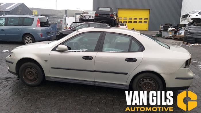 Saab 9-3 II Sport Sedan 1.8t 16V Samochód złomowany (2006, Metalik, Srebrnoszary)