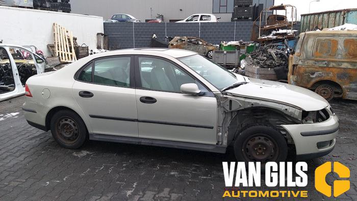 Saab 9-3 II Sport Sedan 1.8t 16V Samochód złomowany (2006, Metalik, Srebrnoszary)