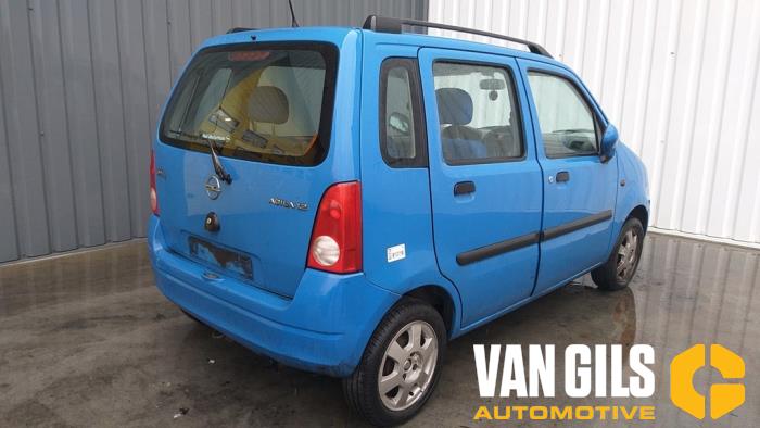 Opel Agila 1.2 16V Sloopvoertuig (2001, Blauw)