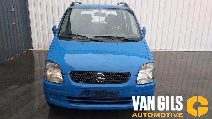 Opel Agila 1.2 16V Sloopvoertuig (2001, Blauw)