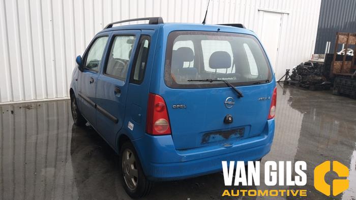Opel Agila 1.2 16V Sloopvoertuig (2001, Blauw)