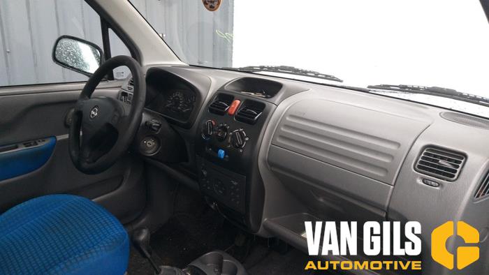 Opel Agila 1.2 16V Sloopvoertuig (2001, Blauw)