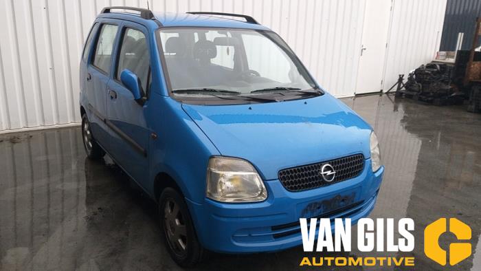Opel Agila 1.2 16V Sloopvoertuig (2001, Blauw)