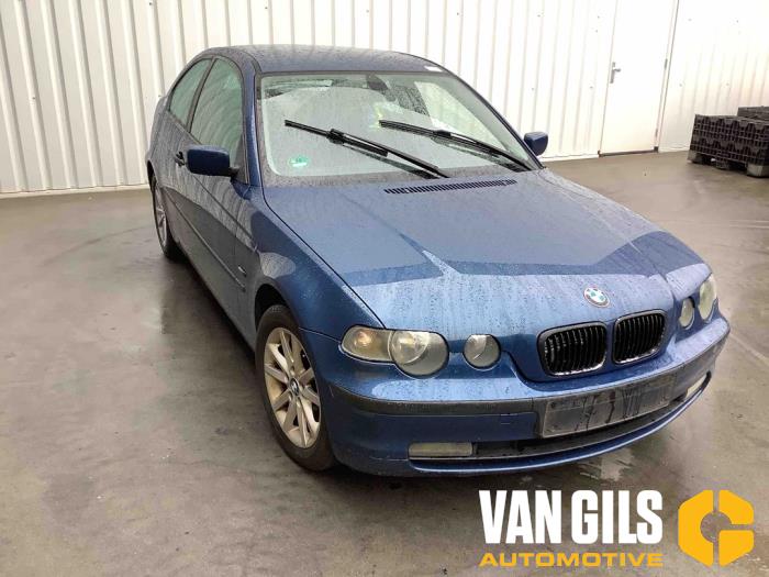 BMW 3 serie Compact 316ti 16V Skrotfordon (2001, BLAUW)