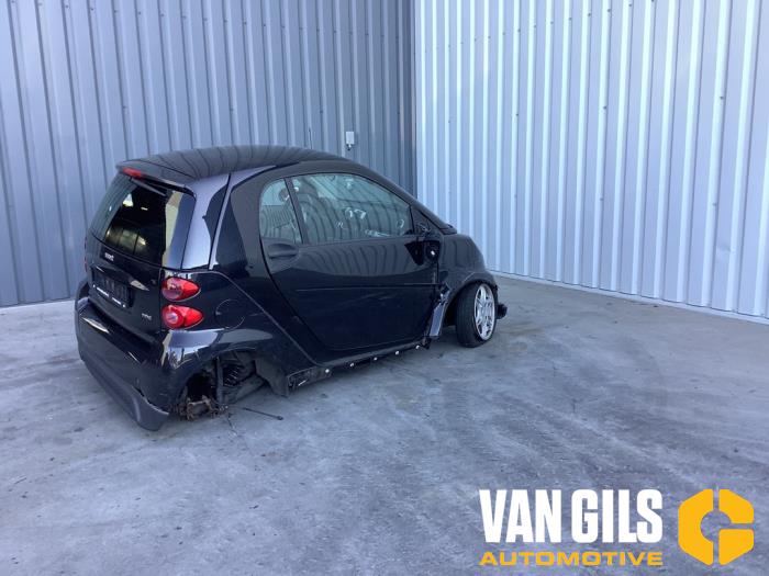 Smart Fortwo Coupé 1.0 52kW,Micro Hybrid Drive Skrotfordon (2013, ZWART)