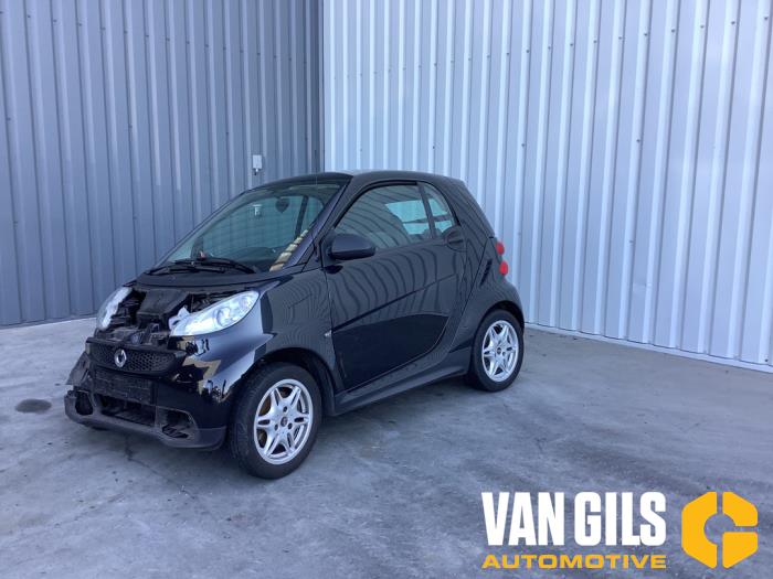 Smart Fortwo Coupé 1.0 52kW,Micro Hybrid Drive Skrotfordon (2013, ZWART)