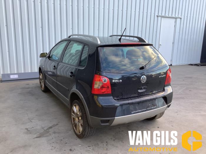 Volkswagen Polo IV 1.9 SDI Skrotfordon (2004, ZWART)