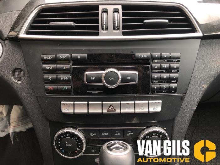 Mercedes C Estate 2.2 C-220 CDI 16V BlueEfficiency Sloopvoertuig (2012, Zwart)