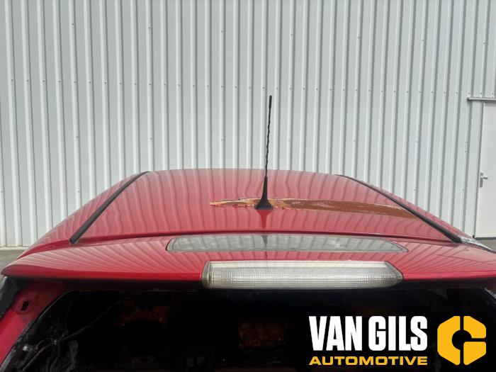 Nissan Leaf Leaf Samochód złomowany (2017, Czerwony)