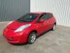Nissan Leaf Leaf Samochód złomowany (2017, Czerwony)