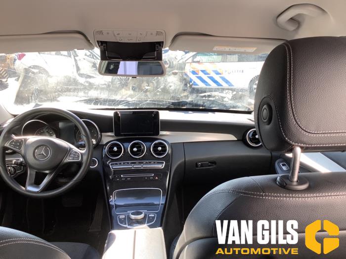 Mercedes C Estate C-180 BlueTEC, C-180 d 1.6 16V Sloopvoertuig (2016, Zwart)