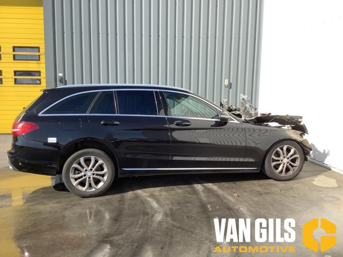 Mercedes C Estate C-180 BlueTEC, C-180 d 1.6 16V Sloopvoertuig (2016, Zwart)