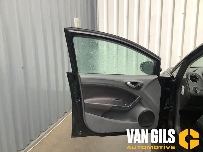 Seat Ibiza IV 1.2 12V Schadevoertuig (2010, Zwart)