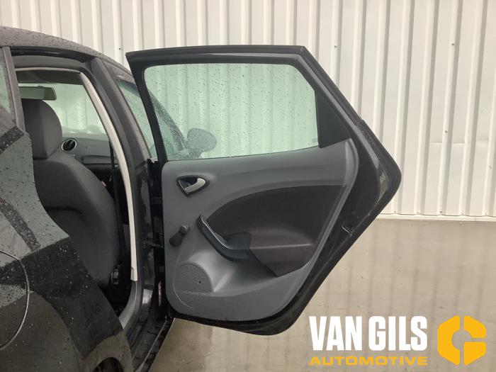 Seat Ibiza IV 1.2 12V Schadevoertuig (2010, Zwart)