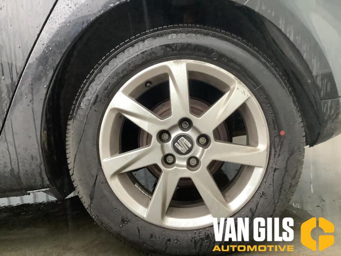 Seat Ibiza IV 1.2 12V Schadevoertuig (2010, Zwart)