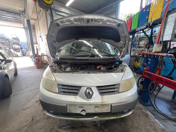 Renault Scénic II 2.0 16V Samochód złomowany (2005, Szary)