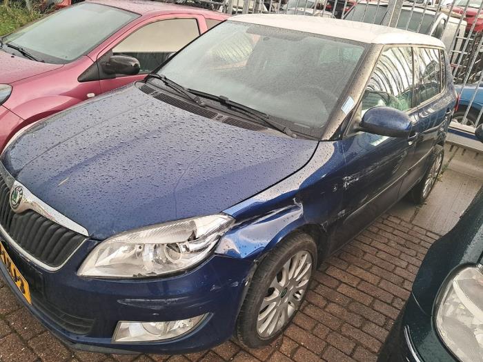 Skoda Fabia II 1.2 TSI Sloopvoertuig (2010, Blauw)