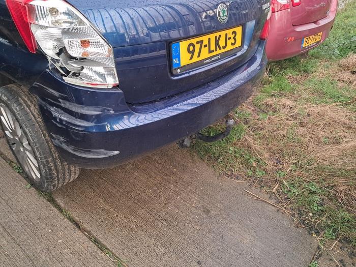 Skoda Fabia II 1.2 TSI Sloopvoertuig (2010, Blauw)