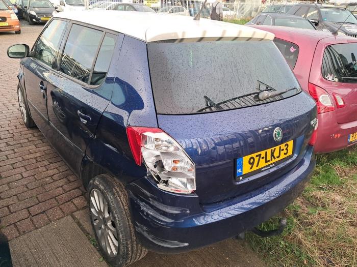 Skoda Fabia II 1.2 TSI Sloopvoertuig (2010, Blauw)